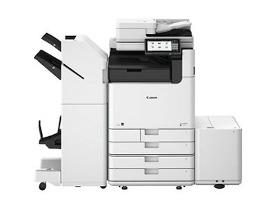New imageFORCE C5100 with Booklet Finisher and Paper Deck