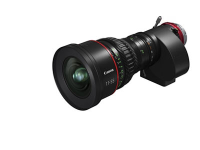 CINE-SERVO 11-55mm T2.95-3.95 - PL, Slanted Left