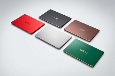 VAIO Laptop in different colors