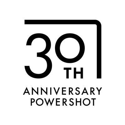 PowerShot 30th Anniversary Logo