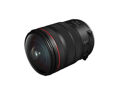 RF7-14mm F2.8-3.5 L Fisheye STM Zoom Lens Side View