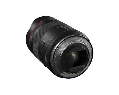 RF14mm F1.4 L VCM Prime Lens Back View with Filter