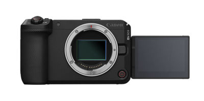 EOS R6 V camera - back screen flipped out