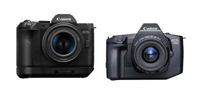 How the Past Influences the Future - Canon EOS R8 Mark II with EG-E2 Extension Grip and Canon EOS 650