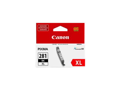 Kompatibel zu Canon CLI 581 XL XXL BK 2106C001, Schwarz, 13 ml