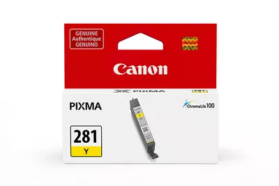 Image of Canon CLI-281 Jaune réservoir d'encre