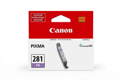Image of Canon CLI-281 Bleu pour Photo réservoir d'encre