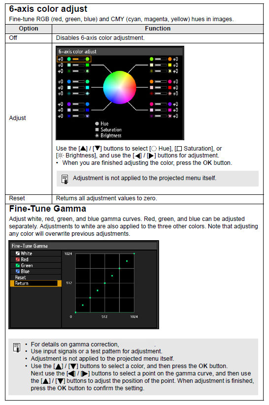 Image adjustment (Overview)