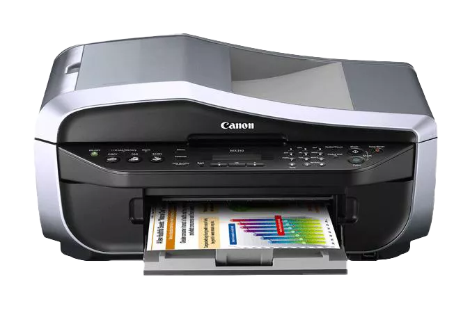 Canon Pixma MX490 All-In-One InkJet Printer Tested/Works Scanner Fax Copier