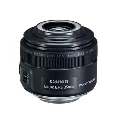 EF-S 35mm f/2.8 Macro IS STM (Remis Ã  neuf, boÃ®te brune)