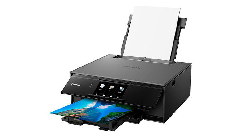 Canon PIXMA TS9020 Inkjet Multifunction Printer - Color - sold Photo Print - Desktop