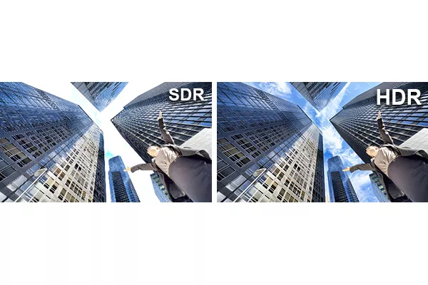Prend en charge l’enregistrement 8K HDR (HLG / PQ)