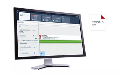 image of PRISMAsync on computer
