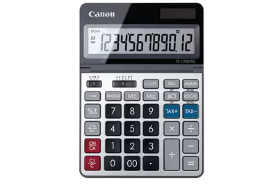 Calculatrice de bureau ts-1200TSC Ã  12 chiffres