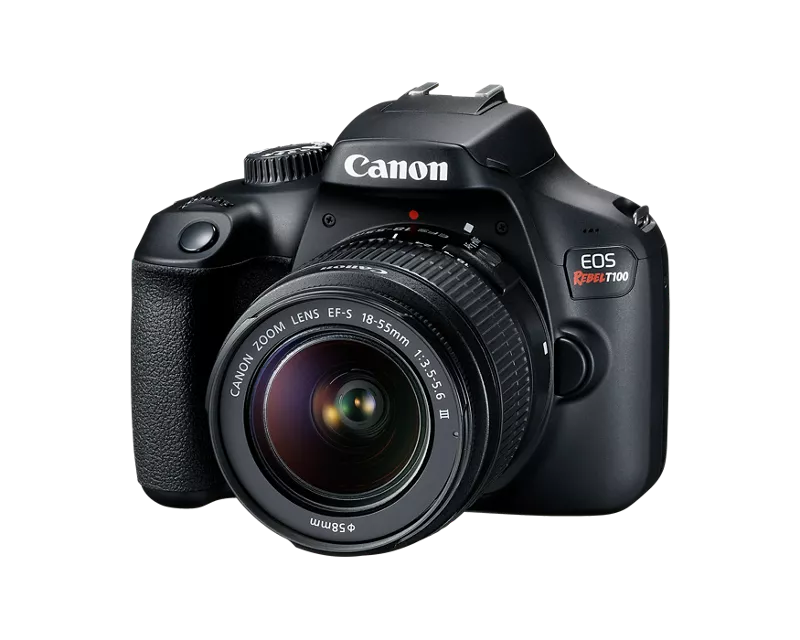 Refurbished EOS Rebel T100 EF-S 18-55MM F/3.5-5.6 III Lens Kit