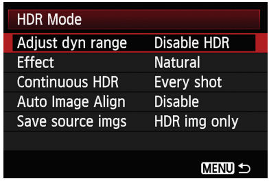 QuickGuide to HDR Creative Effects for Canon EOS 5D Mark III
