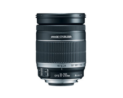 Canon EF-S 18-200mm F3.5-5.6 IS キャノン EW-78D フード付