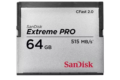 SanDisk 64GB Extreme PRO CFast 2.0 Memory Card