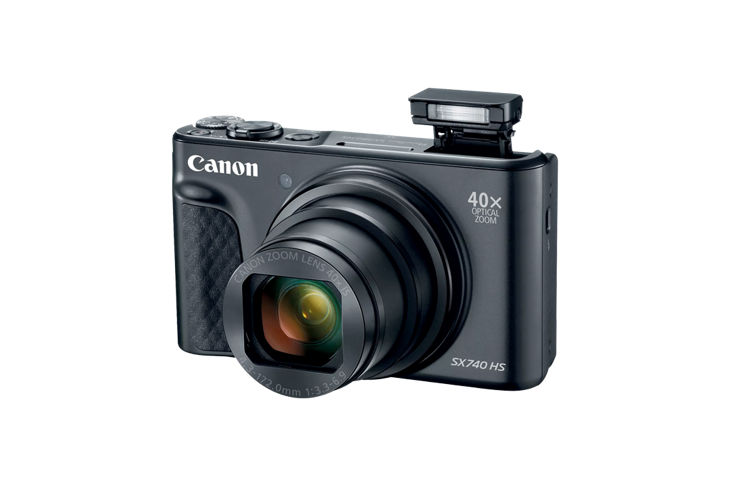 ほぼ未使用 Canon PowerShot SX740 HS ブラック キャノン Cámara Powershot SX740 (Negra)