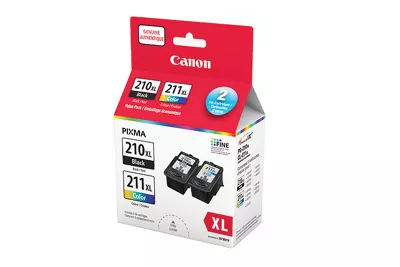 PG-210XL/CL-211XL Noir et couleur combo Emballage économique