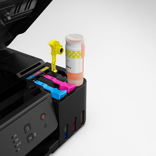 Refilling the ink of PIXMA G1230 Printer