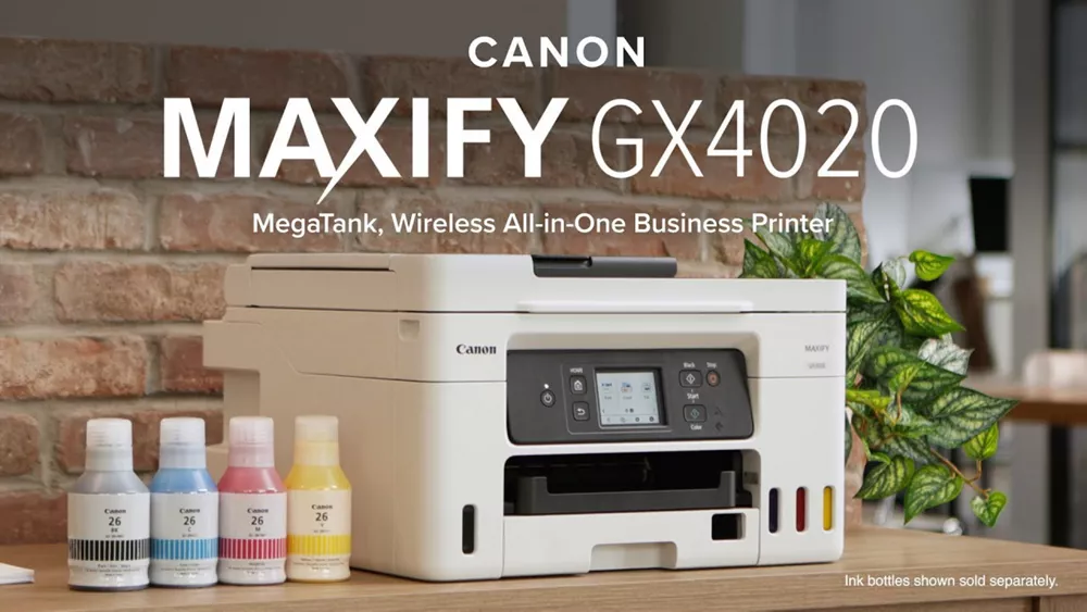  MegaTank MAXIFY GX4020 Wireless Small Office All-in-One Printer
