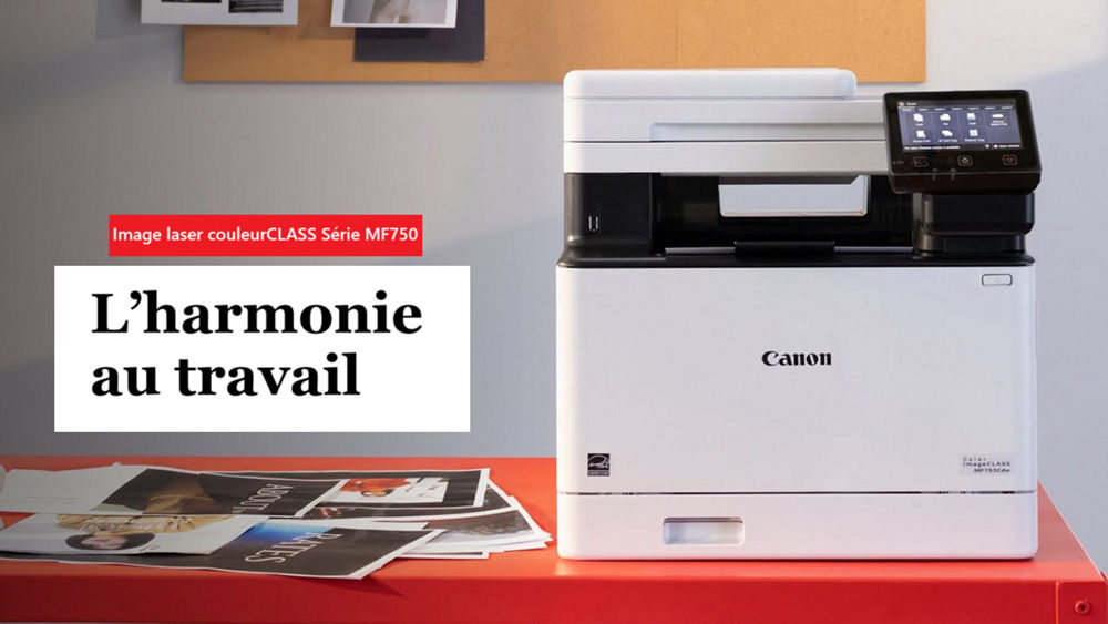 imageCLASS MF753Cdw sur la table