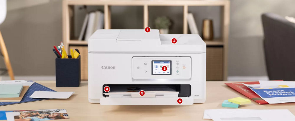  PIXMA TR7820 - Printer on a Table