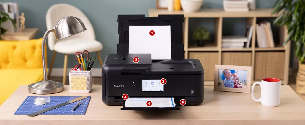  PIXMA TS9520a - Imprimante sur une table