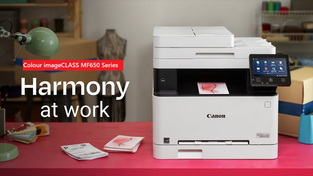 imageCLASS MF654Cdw - Printer on a table