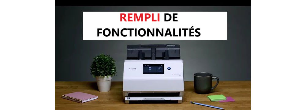 imageFORMULA R50 sur une table