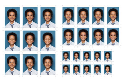 Batch Photo Prints of a boy