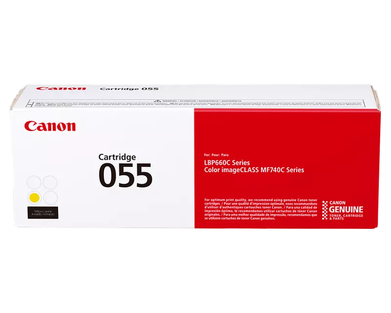 Canon 055 Yellow Toner Cartridge