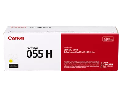 imageCLASS Toner 055 Yellow High Capacity Yield