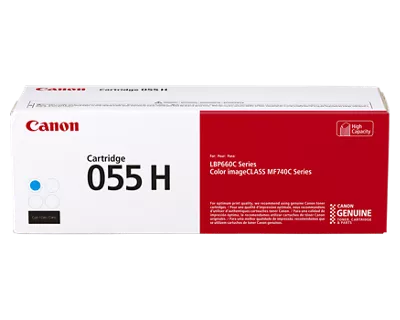 imageCLASS Toner 055 Cyan High Capacity Yield