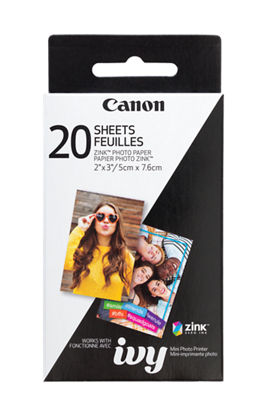 RA49855 Zink Photo Paper - 20 Count