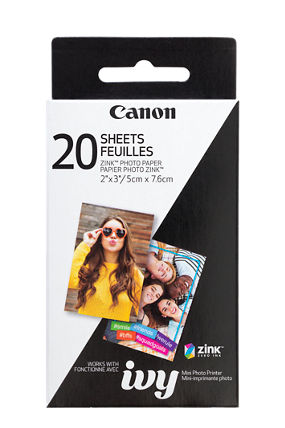 ZINK Papel Fotográfico (20 hojas)