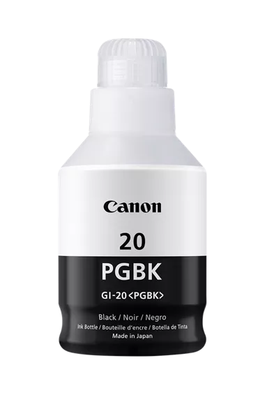 GI-20 Pigment Black Ink Bottle