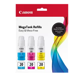 GI-20 CMY Ink Bottle Value Pack