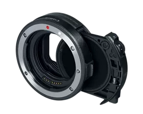 Drop-In Filter Mount Adapter EF-EOS R with Drop-In Circular Polarizing Filter A
