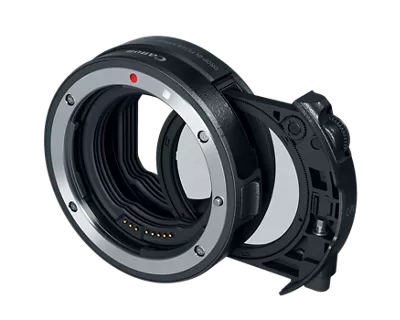 Drop-In Mount Adapter EF-EOS R with Drop-In Polarizing Filter A Canon U.S.A., Inc.