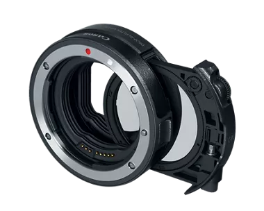 Drop-In Filter Mount Adapter EF-EOS R with Drop-In Circular Polarizing Filter A