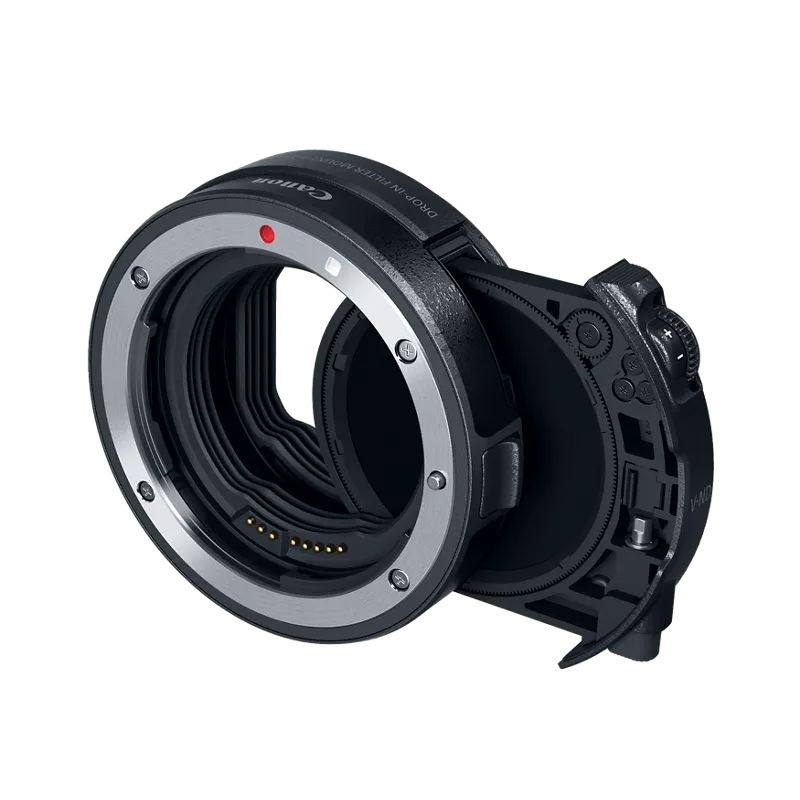 定期入れの Canon Drop-In Filter Mount Adapter EF-EOS R with Drop-In 減光