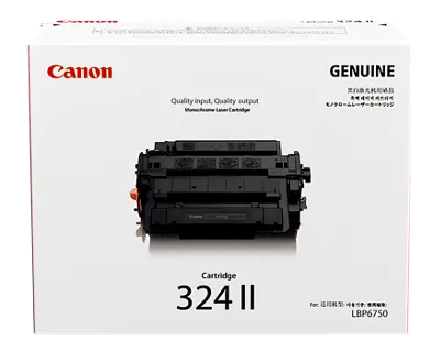 Shop Canon 324 II Black Toner Cartridge, High Capacity