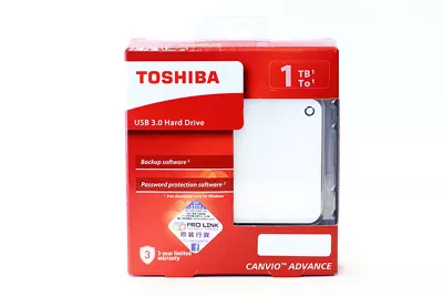 Disque dur portable Canvio Advance de Toshiba 1 To
