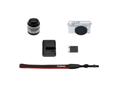 Shop Canon Refurbished EOS M200 EF-M 15-45mm f/3.5-6.3 IS STM Kit Whit