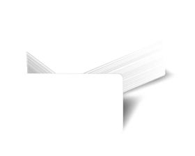 Tarjetas de PVC de retransferencia térmica para IX-R7000 (30 mil, 3,5 x 2")