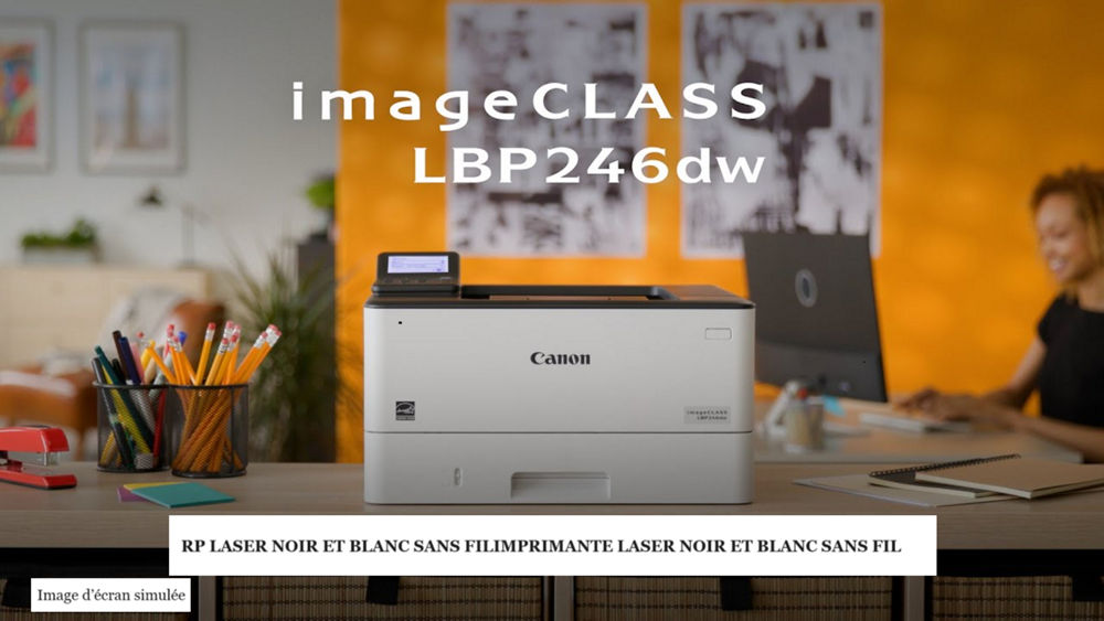 imageCLASS LBP246dw - Imprimante laser sans fil et duplex