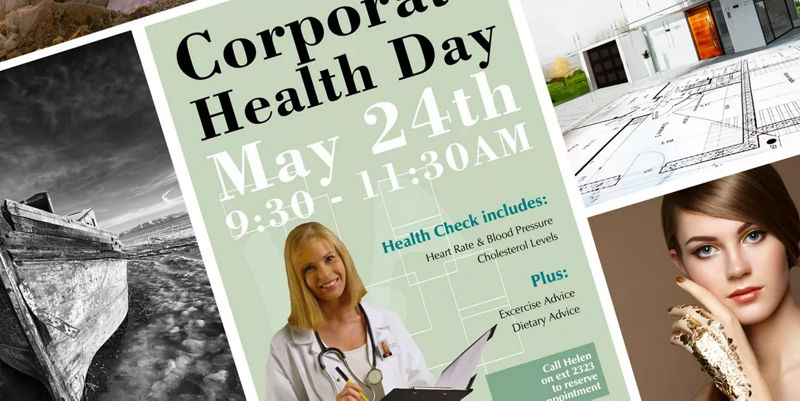 Corporate Health Day Poster