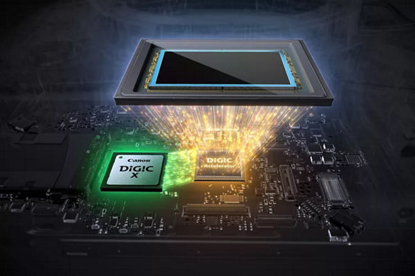 Accélérateur DIGIC et processeur d’image DIGIC X